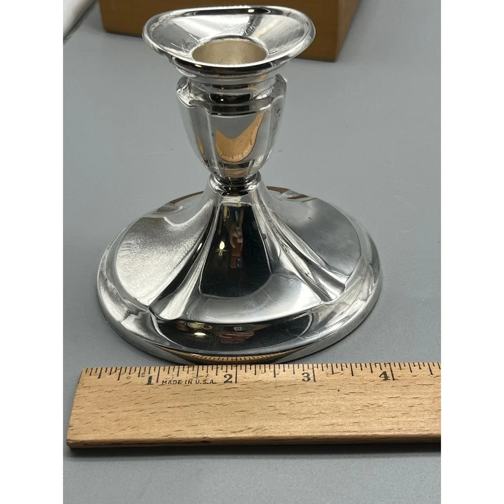 Vintage Silver Plated Denmark‎ Dansk? candle holder